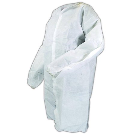 MAGID EconoWear C8 Lite N Kool Disposable Lab Coat with Snap Front, 50case C8-XXL